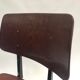 Lot of 4 vintage school chairs Galvanitas S16 Netherlands