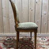 Suite de 4 chaises style Louis XVI "Fer à cheval"