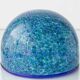 Gae Aulenti pour la lampe de table en verre de Murano Vistosi, 'Neverrino' Murrine bleu-vert