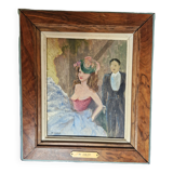 Dancer in her lodge