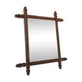 Miroir bambou 29x35cm