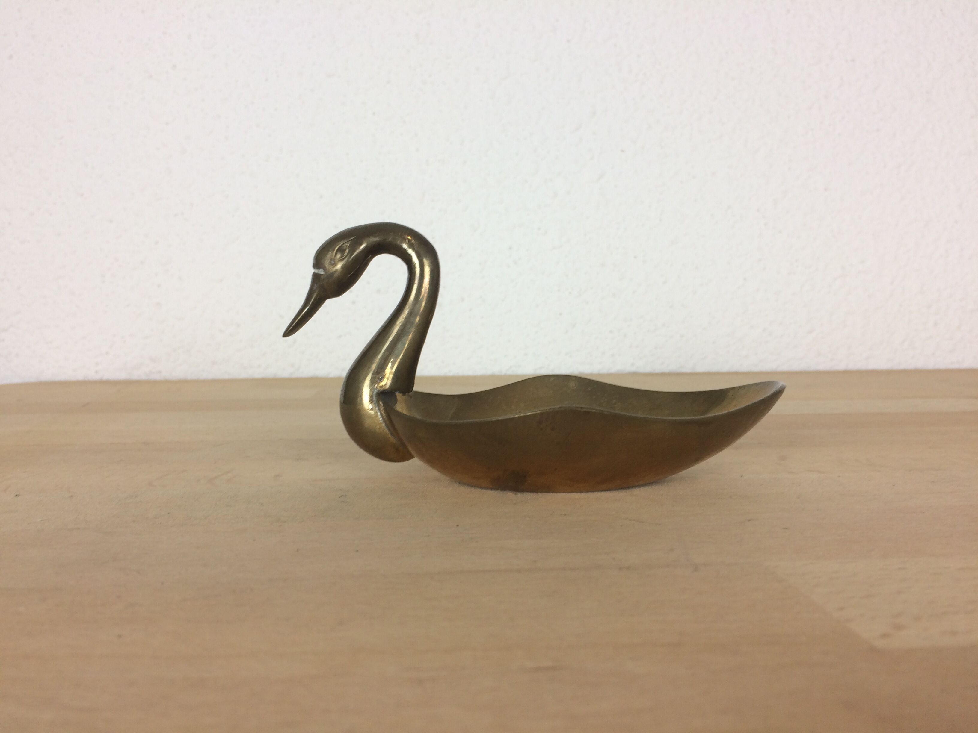 Brass swan