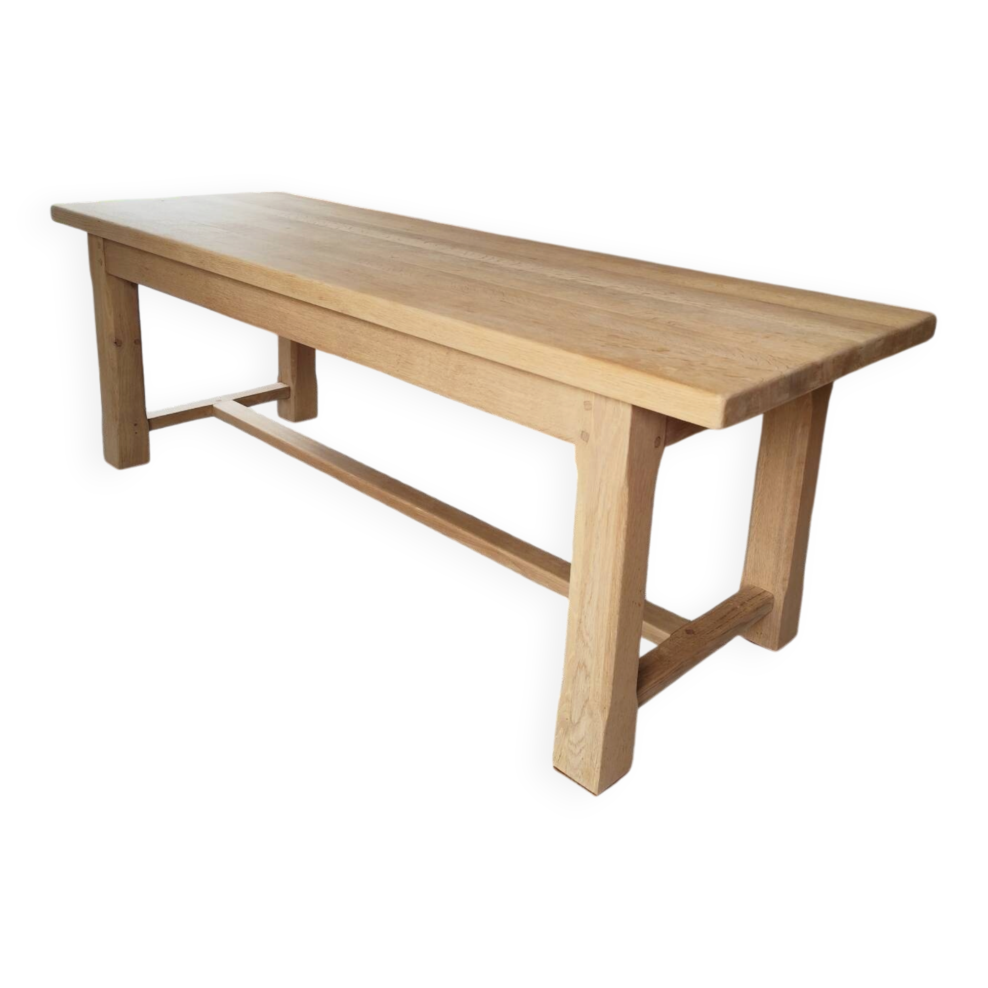 Table de ferme 2m20 chêne massif