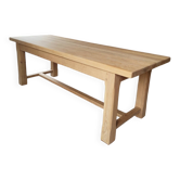 Table de ferme 2m20 chêne massif