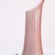 Pink Pulegoso glass vase with little ears, 1960s