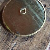 Petit miroir oriental en laiton