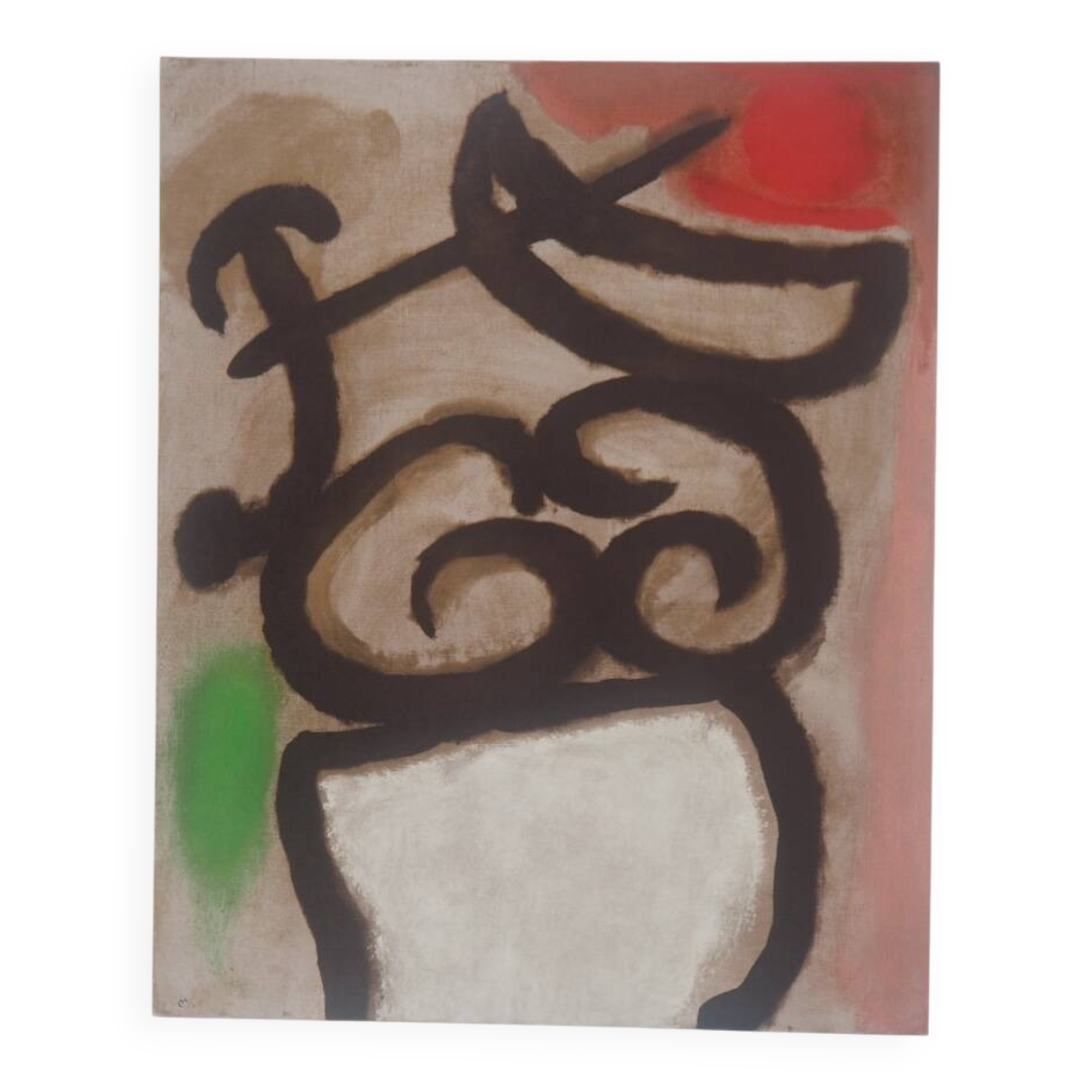 Joan Miró: Female Model - Signed Lithograph