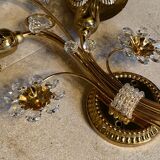 Paire d’appliques fleurs Palwa