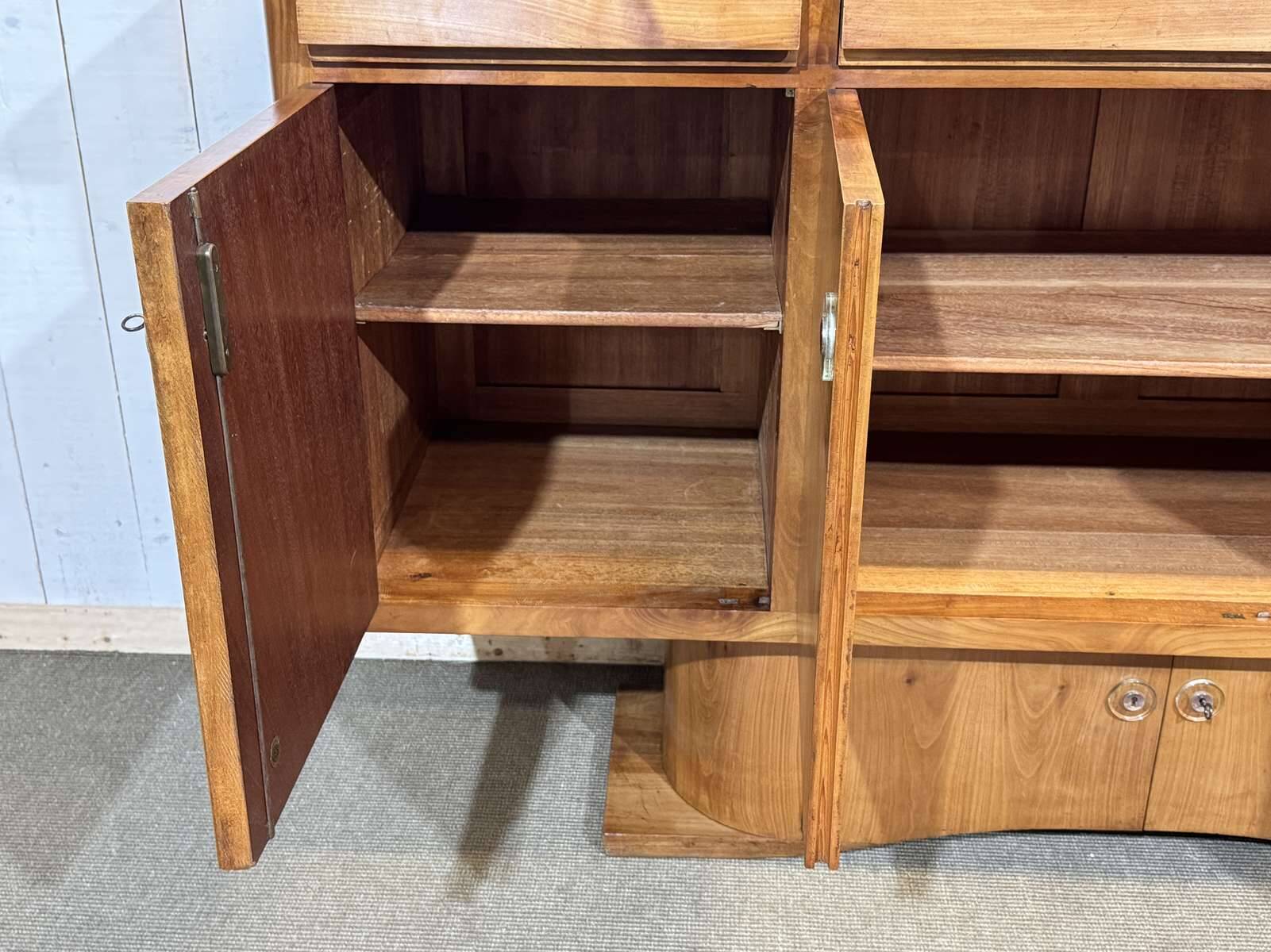 Art Deco enfilade signed Jorj Rual (1901-1986) dated 1935