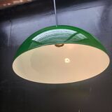 Green opaline pendant light