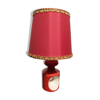 Red ceramic lamp 60