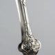 Christofle sugar tongs in silver-plated metal, Louis XV style, 19th century