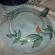 Lot of 6 blue flat plates from Arc-France.
