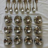 12 sorbet cups + 12 stainless steel spoons