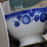 Set of 2 antique ceramic bowls