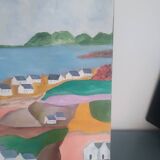 Brittany seaside and landscape painting