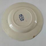 K&G Lunéville "Rouen Clover" plate circa 1880-1900