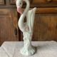 Ceramic flamingo vase Italy 1980