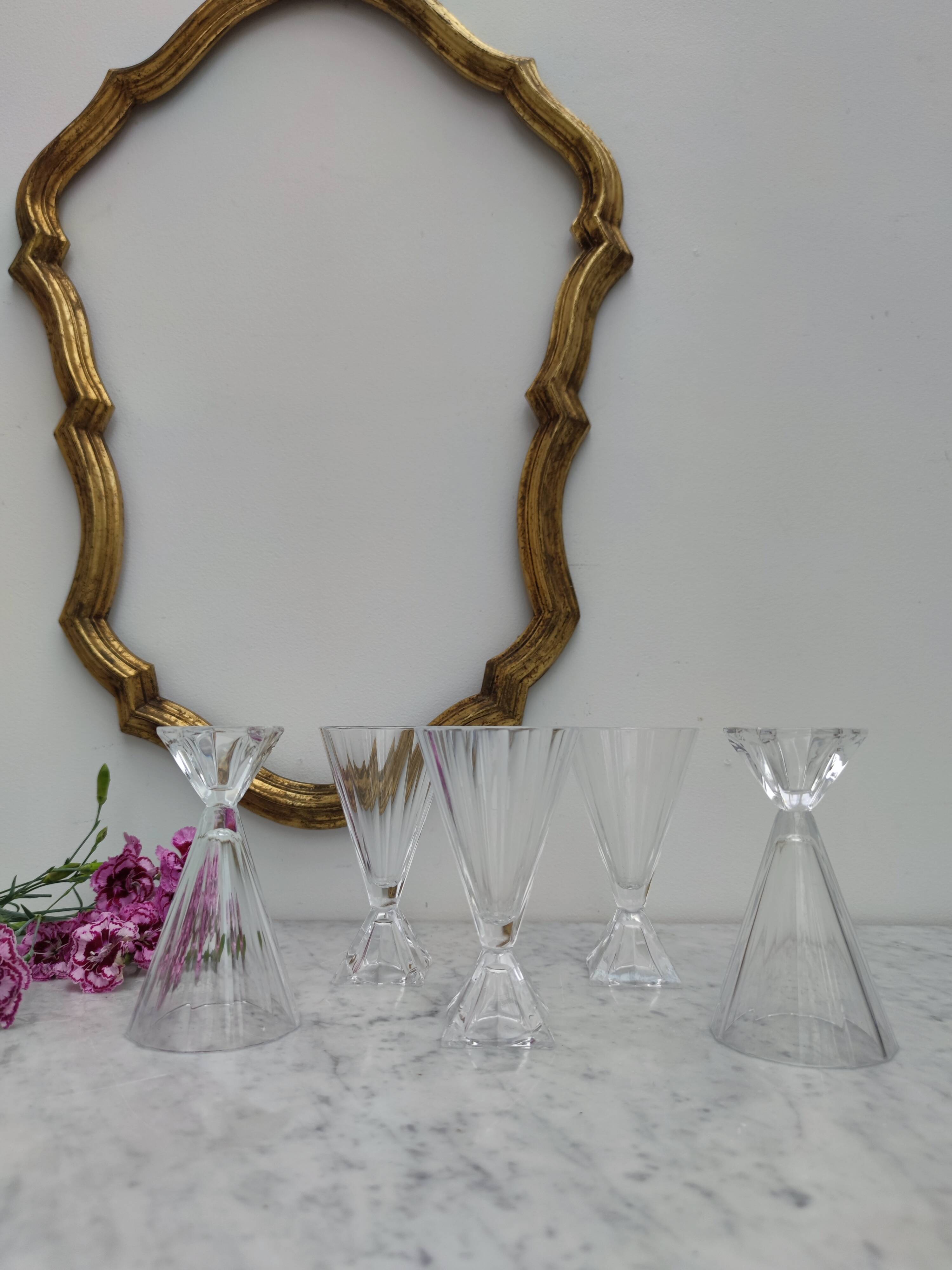 5 arc crystal glasses