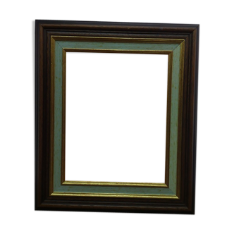 Golden edging wood frame