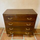 vintage dresser at 4. 1960s compass foot drawers