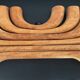Chandelier scandinave en bois 8 feux