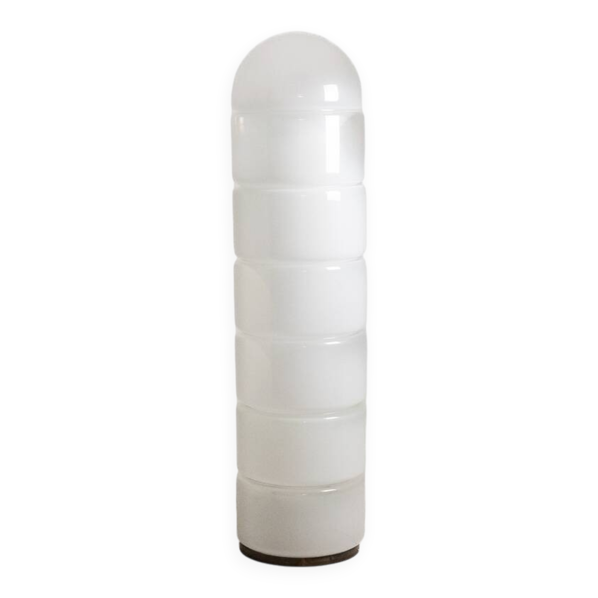 Carlo Nason. LT316 floor lamp in white opalescent Murano glass.