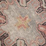 Tapis oriental persan vintage terracotta