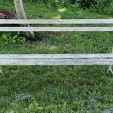 Banc de jardin pied fonte