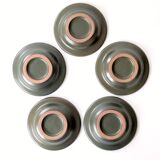 Set of 5 KMK ceramic coasters, West Germany, 1960s