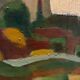 Tableau vue de la presqu’île de Quiberon, Denise Dexarch 1966