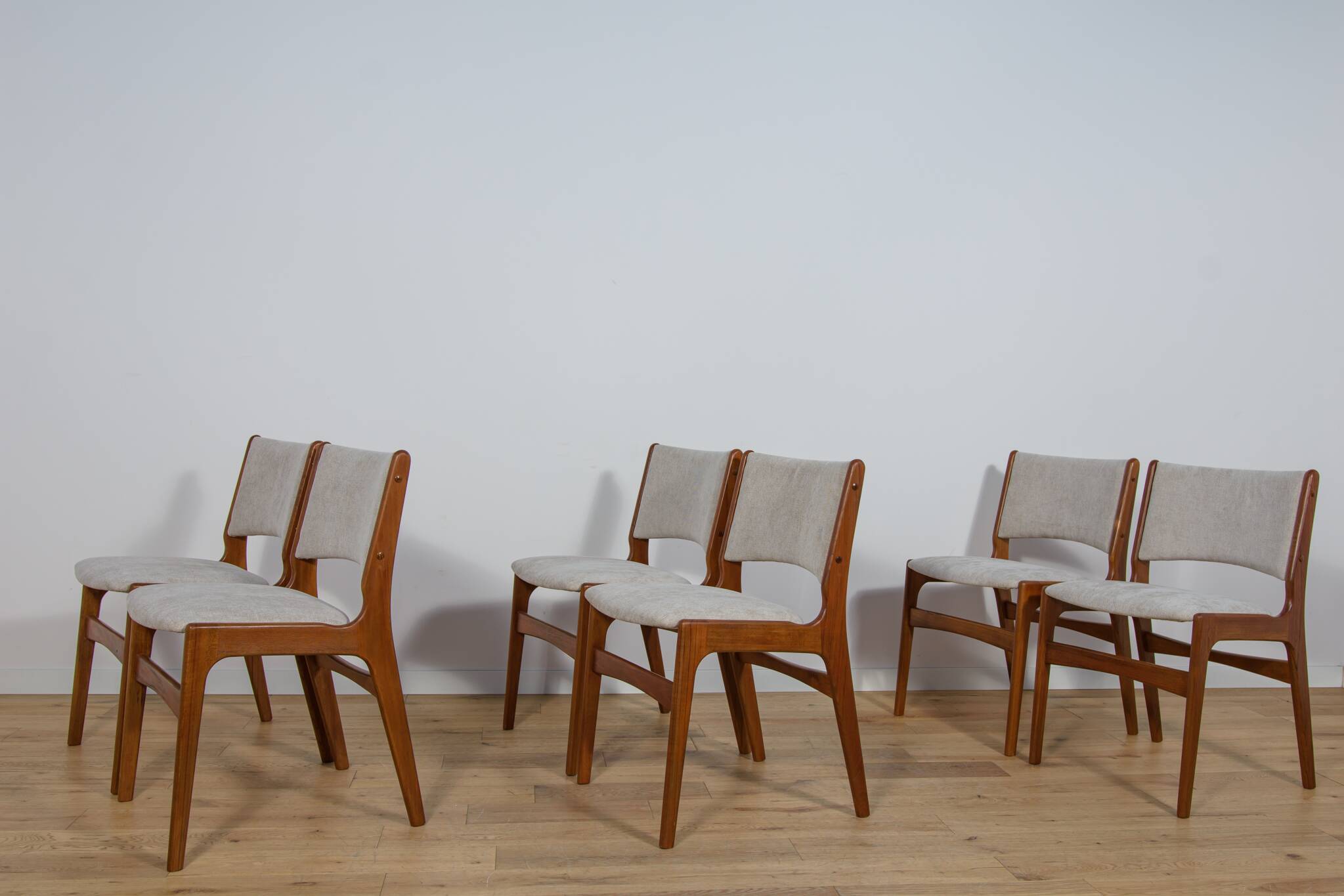 Mid-Century Dining Chairs by Johannes Andersen, 1960s, Denmark, Set of 6