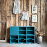 Large vintage wooden mail sorter (refurbished)