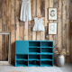 Large vintage wooden mail sorter (refurbished)