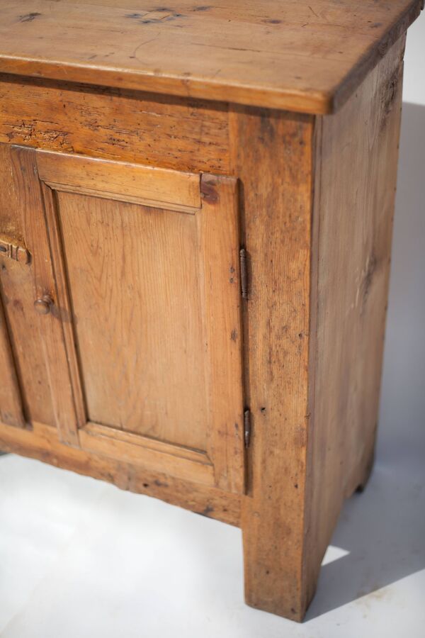Meuble bois vintage, meuble bahut, vaisselier savoyard, meuble de rangement