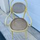 Old armchair Thonet canned wood