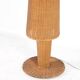 Large wicker floor lamp