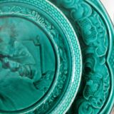 Rubelles earthenware dessert plates