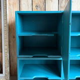 Large vintage wooden mail sorter (refurbished)