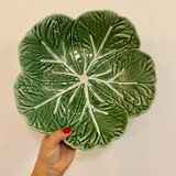 Vintage cabbage bowl and ceramic salad cutlery