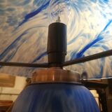 Mushroom lamp in glass paste