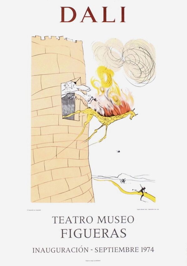 Affiche Dali 1974