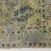 Tapis turc vintage vert