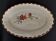 Oval earthenware serving dish HBCM Creil Montereau décor Huguette early twentieth century