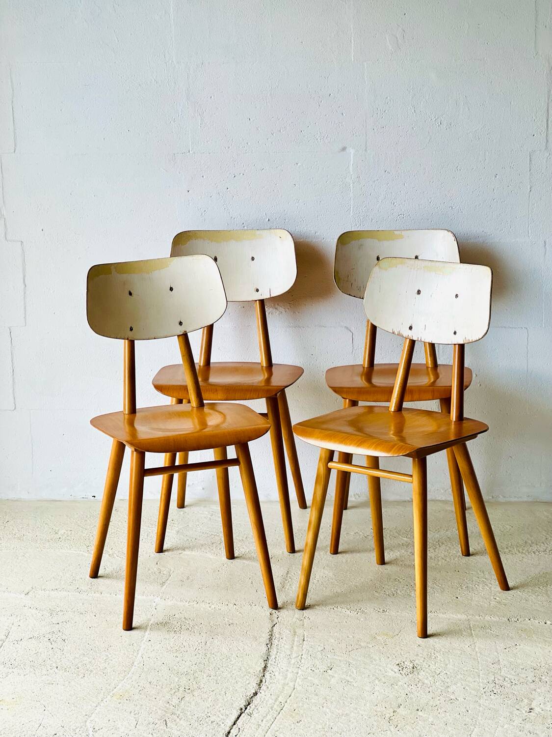Dining Chairs from TON, 1960’