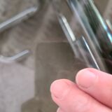 Glass coffee table