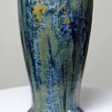 Rare petit vase ancien Alfred Renoleau grès émaux cristallins art déco