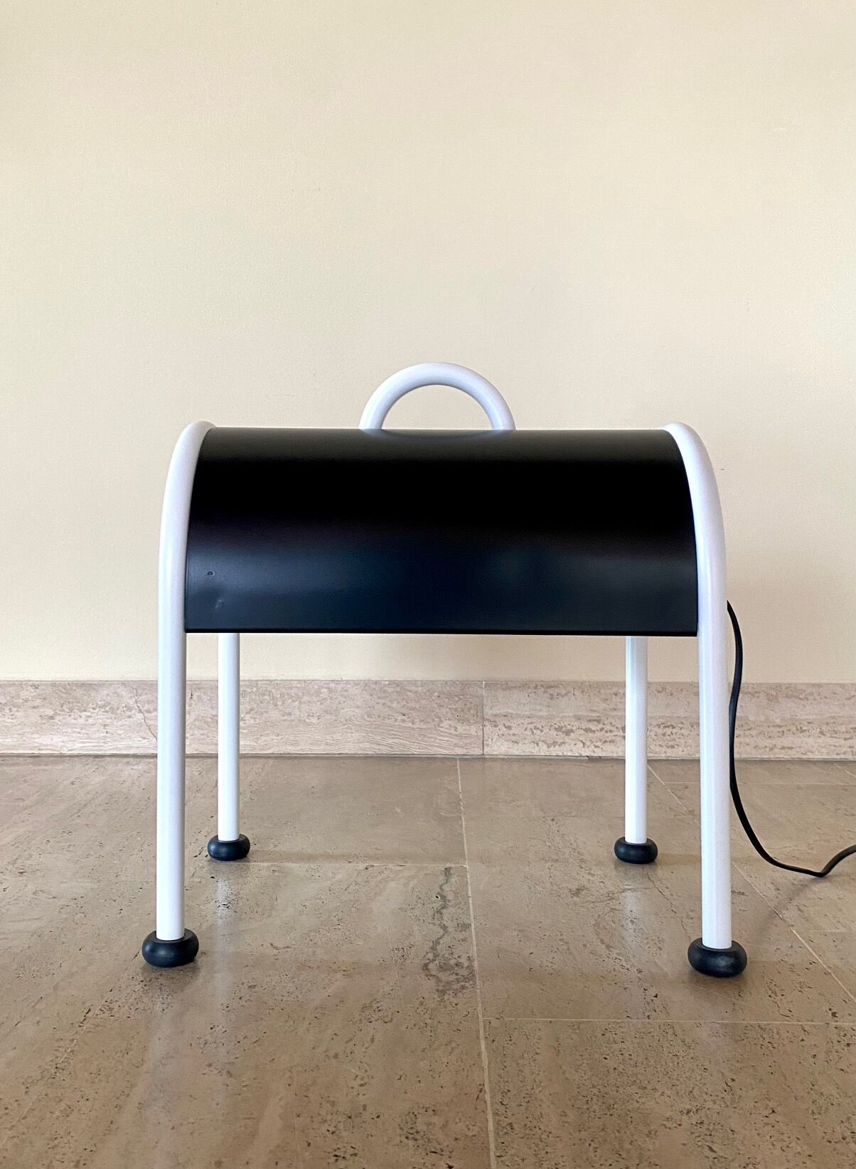 Table lamp model valigia by Ettore Sottsass for Stilnovo, 1977