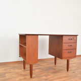Mid-Century Danish Teak Desk, 1960s.