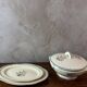Hand painted Gien service